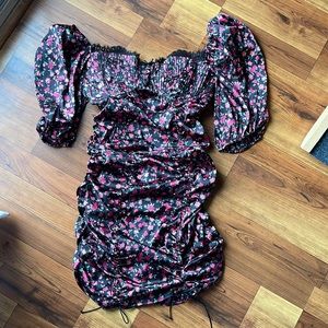 For Love & Lemons X Victorias Secret Melrose Ruched Dress